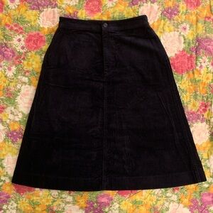 Corduroy Skirt